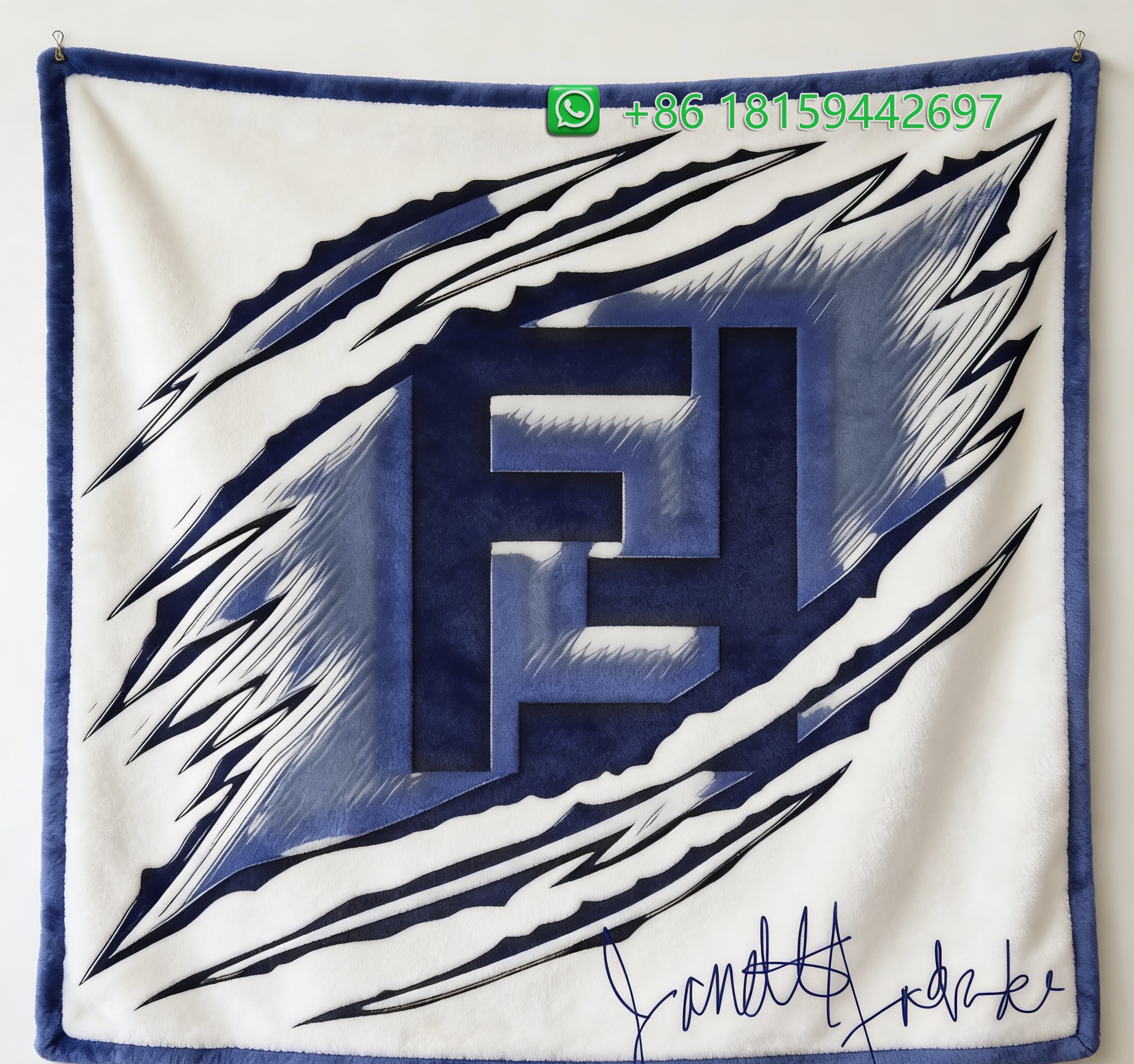 Fendi Throw Blankets